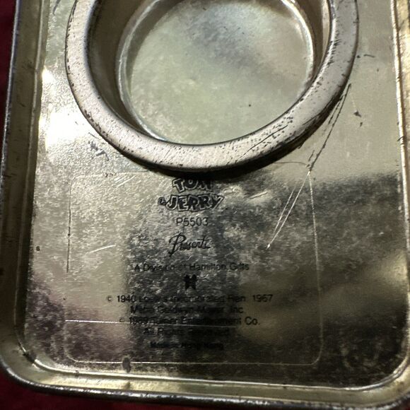 Tom & Jerry Savings Bank with Stopper P5503 Hamilton Gifts 1989 RARE - Picture 9 of 9